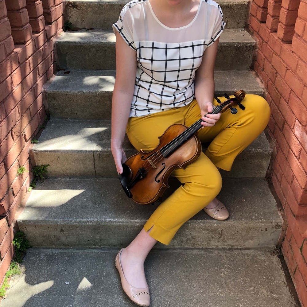 Zac & Rachel Sunshine Yellow Pull On Ankle Pants ☀️